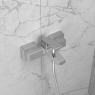 Смеситель для ванны/душа Vitra Minimax Square настенный, однозахватный, хром A43520EXP