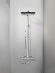 Душевая система Ideal Standard Ceratherm C100 A7542AA смеситель термостат, верхний/ручной душ, хром