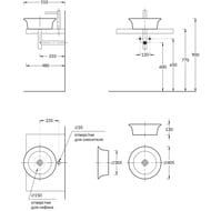 �������� KERAMA MARAZZI CANALETTO ���������, 405�405�130, ����� ��������� CN.wb.40