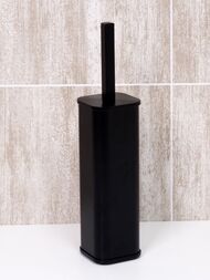 Ерш для унитаза WasserKRAFT К-1117BLACK напольный, металл, черный