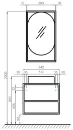 ���������� AQUATON ���� ������ 65 1A242903LTDY0 600�398�16 ��, ��� ������