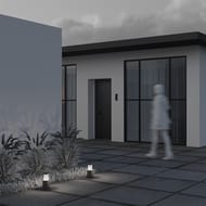 Ландшафтный светильник Maytoni Bronx (Бронкс) O576FL-01GR, E27х1 60Вт IP 54, серый