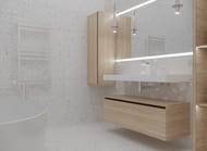 Ящик под столешницу Armadi Art Flat (Флэт) (1200x383x460) 897-120-L, дуб светлый