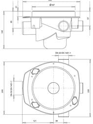 ���� Uponor Vieser �50/3�32/40��, �������������� ������, ��� ����, 1087241