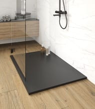 Душевой поддон STAROhome COSMO (1800х900х30) литьевой мрамор, черный мат. 62224423