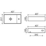 �������� ��������� Ceramicanova Element 407�217�100 ���� �����, ������ �������� ������� CN6051LMDH