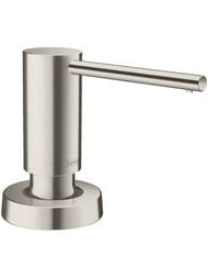 Hansgrohe Дозатор встраиваемый в столешницу 500мл сталь 40448800 — миниатюра 1
