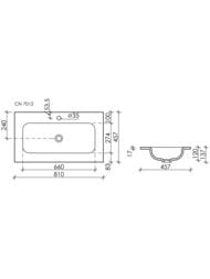 �������� ��������� Ceramicanova Grace 810�457�137 �������., � ���. ��� ���������, ������ CN7012MB