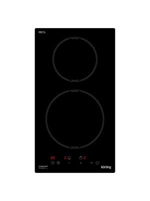 Индукционная варочная панель Korting HI 32021 B (290х520) 2 зоны нагрева, черная