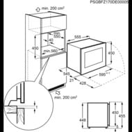 ������ ���� AEG KWK884520M (450�595�545) ������������, ������/����.�����