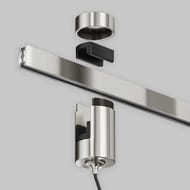 Трековый подвесной светильник Maytoni Focus LED (Фокус ЛЭД) TR157-1-12W4K-PT Flarity 4000K 12Вт 36°, IP20, платина