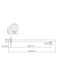Душевая система WasserKRAFT Fulda A5251.299.219.258.302.242.217 без излива, черный Soft-touch — миниатюра 8