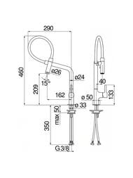 ��������� NOBILI LAMP ��� �����, ������ ����� � �����, ����/������ MP119400CR
