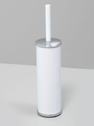 Ерш для унитаза WasserKRAFT К-1027WHITE напольный, металл, белый