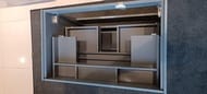 Уценка! Am.Pm "INSPIRE 2.0" Тумба с раковиной 804х490х600 push-to-open, графит матовый