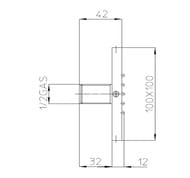 �������� ������� Bossini Cubic Flat ���������������, ����� �����, ����: ������ ������� I00176.073