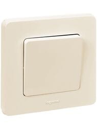 Рамка LEGRAND INSPIRIA 1 пост слоновая кость 673931