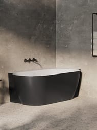 Ванна акриловая RAVAK FREEDOM Corner II TEC R CC91700000 1750x860 пристенная, розовая/слив белый