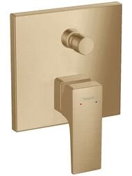 Смеситель Hansgrohe Metropol 32545140 для ванны однорычажный, внешняя часть, шлифов бронза
