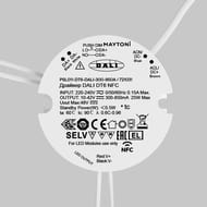 Источник тока Maytoni Lighting control 721031 DALI NFC DT6 25W 300-850mA +PUSH DIM, белый