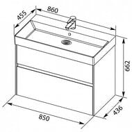����� ��� ���������� Aquanet ������� 85 ���������/��������� 860�662�436 ����� ��������� 2 ����� 203960