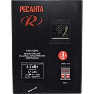 РЕСАНТА СПН-8300 Стабилизатор напряжения, однофазный, цифровой 8,3 кВт