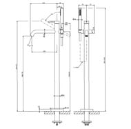 ��������� Gessi Bath 316 54028.239 ��� �����/����, ���������, ������� �����, ����� �������������