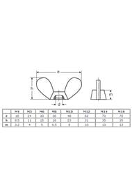 ����� ������� DIN 315 Zn M12 (2��) ����� ����, ��.050364