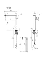 ��������� SANCOS Linn SC9020BG ��� ��������, ������� ����� 248��, ������������� ������, PVD ��������