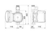 ����� ��������� �������� GRUNDFOS UPA 15-160, H-16�, Q-4,4�3/�, G-1"��, 220�,  99891467
