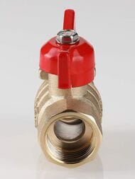 Кран шаровый VALTEC СТАНДАРТ 3/4"ВВ бабочка (PN40) VT.122.GN.05 — изображение 5