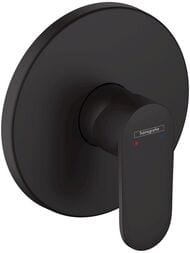 Смеситель для душа Hansgrohe Vernis Blend 71667670 встраиваемый, внешняя часть, матовый черный — миниатюра 1