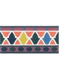 Декор KERAMA MARAZZI Алькасар (74х150) орнамент, многоцветный HGD\A328\16000 (шт.)