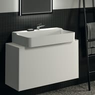 Столешница для тумбы 100 Ideal Standard CONCA (1000x373x6) керамическая, calacatta marble T4346DH