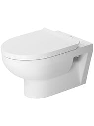 Унитаз подвесной Duravit  1 365х540х350мм, безободковый, сиденье с микролифтом, белый 45620900A1