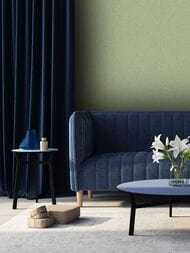 Обои флизелиновые Hygge Hg5 005 (1,00х10,05) штукатурка, зеленые (рул.)