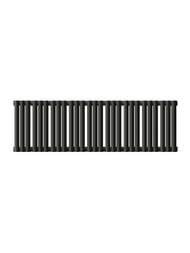 Радиатор стальной Empatiko Takt V S1 однотруб 1072х236х95 27 сек бок.подкл, 875 Вт, Confident Black