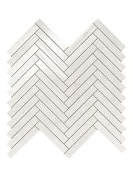 Мозаика Atlas Concorde Marvel Bianco Dolomite Herringbone Wall (300х305) белая, 9SHD (кв.м.)