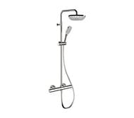 Душевая система термостатическая Remer EQ32A8CPAD20, хром — миниатюра 1