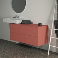 Тумба под раковину Ideal Standard CONCA 1200x505x550 2 ящика внешних, закат, со столешницей T4324Y3 — изображение 3