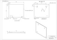 ������� Cersanit LED 011 design 800�700 � ����������, ����, ������. ����� KN-LU-LED011*80-d-Os