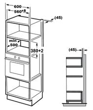 ������������� ���� Kuppersberg HMW 635 X (595�388�400) ����., 25 �, �����, ����.����� 6570