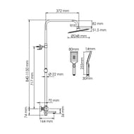 ������� ������� WasserKRAFT Thermo A199.259.201.BG � ����������� ��� �����, ������� ������