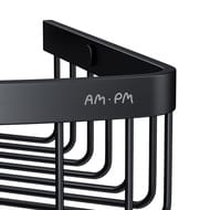 Корзина для душа AM.PM Sense L угловая, черная A7452122
