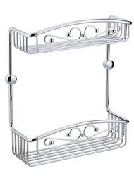 Migliore Complementi Полка-решетка двойная 25x10x30 см хром ML.COM-50.602.CR/22038