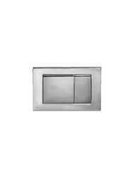 Клавиша смыва Migliore METAL DUAL хром, двойной смыв 163x243 металл ML.PLC-27.051.CR