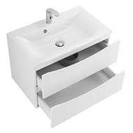 Тумба под раковину BelBagno MARINO (750х450х500) подвесная, Bianco Lucido MARINO-750-2C-SO-BL-P — изображение 2
