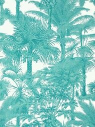 Обои бумажные Thibaut Tropics (0,69х8,22) зеленые T10101 (рулон)