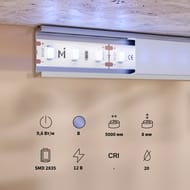 Светодиодная лента Maytoni Led Strip Base 12В 2835 9,6Вт/м Blue 5м IP20, 201173