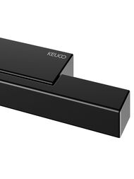 Держатель для туалетной бумаги Keuco Edition 11 без крышки, черный матовый 11162370000